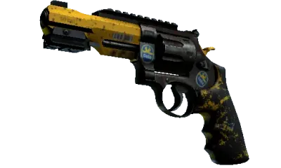 StatTrak™ R8 Revolver | Banana Cannon (Battle-Scarred) item image