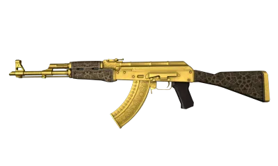 Souvenir AK-47 | Gold Arabesque (Minimal Wear) item image