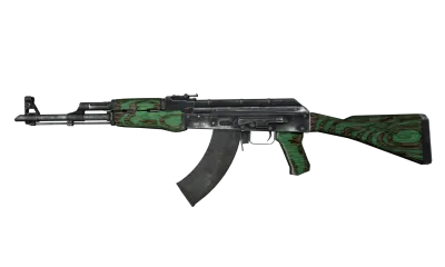 AK-47 | Green Laminate (Well-Worn) item image