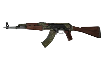 AK-47 | Jaguar (Well-Worn) item image