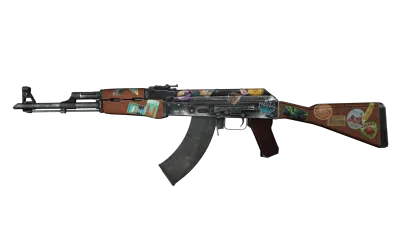 AK-47 | Jet Set (Well-Worn) item image