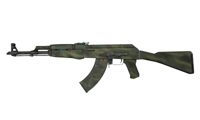 AK-47 | Jungle Spray (Well-Worn) item image