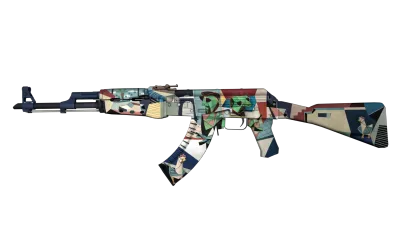 AK-47 | Leet Museo (Well-Worn) item image
