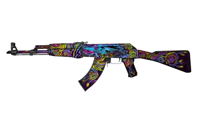 StatTrak™ AK-47 | Nightwish (Battle-Scarred) item image