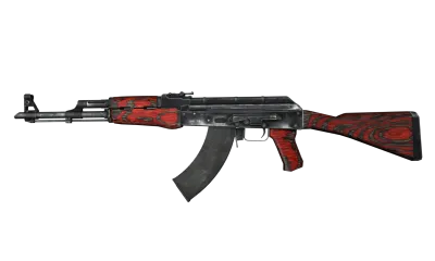 AK-47 | Red Laminate (Well-Worn) item image