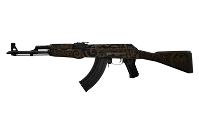 AK-47 | Uncharted (Well-Worn) item image