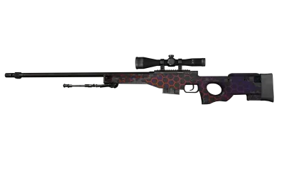 AWP | Electric Hive (Well-Worn) item image