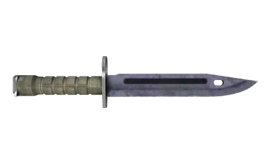 ★ Bayonet | Blue Steel (Well-Worn) item image