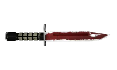 ★ Bayonet | Crimson Web (Well-Worn) item image