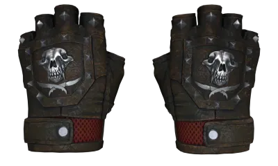 ★ Bloodhound Gloves | Charred (Well-Worn) item image