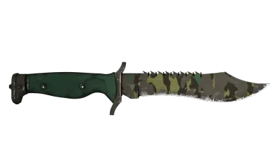 ★ Bowie Knife | Boreal Forest (Well-Worn) item image