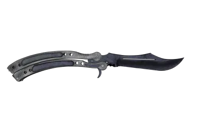 Butterfly Knife | Blue Steel | CS2 skin | Pricempire.com