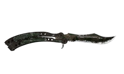 ★ Butterfly Knife | Forest DDPAT (Battle-Scarred) item image