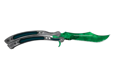 ★ Butterfly Knife | Gamma Doppler (Minimal Wear) - Emerald item image