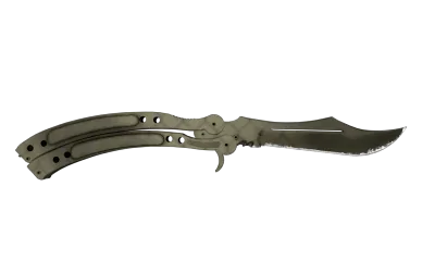 ★ StatTrak™ Butterfly Knife | Safari Mesh (Field-Tested) item image