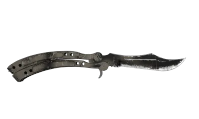 ★ StatTrak™ Butterfly Knife | Scorched (Battle-Scarred) item image