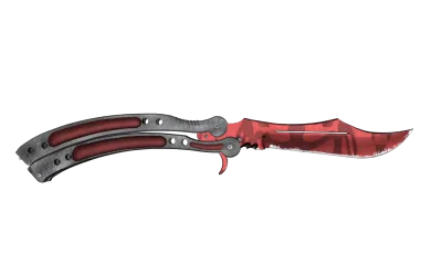 ★ StatTrak™ Butterfly Knife | Slaughter (Field-Tested) item image