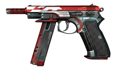 CZ75-Auto | Red Astor (Field-Tested) item image