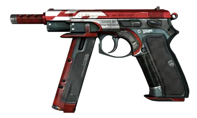 CZ75-Auto | Red Astor (Battle-Scarred) item image