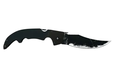 ★ StatTrak™ Falchion Knife | Night (Well-Worn) item image