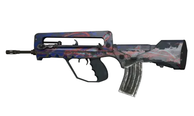 FAMAS | Afterimage (Well-Worn) item image