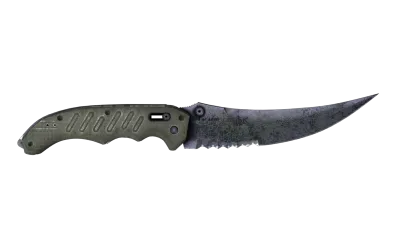 ★ Flip Knife | Blue Steel (Well-Worn) item image