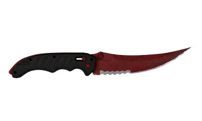 ★ StatTrak™ Flip Knife | Crimson Web (Factory New) item image