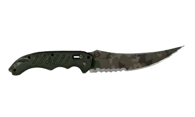 ★ Flip Knife | Forest DDPAT (Well-Worn) item image