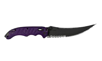 ★ Flip Knife | Ultraviolet (Well-Worn) item image
