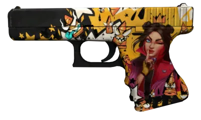 Glock-18 | Bullet Queen (Battle-Scarred) item image