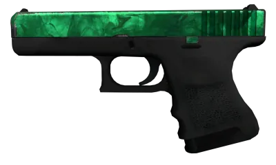 Glock-18 | Gamma Doppler (Well-Worn) - Emerald item image