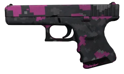 Glock-18 | Pink DDPAT (Well-Worn) item image