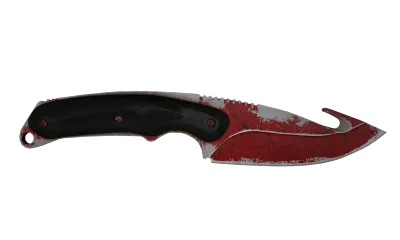 ★ Gut Knife | Crimson Web (Well-Worn) item image