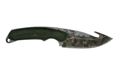 ★ StatTrak™ Gut Knife | Forest DDPAT (Battle-Scarred) item image