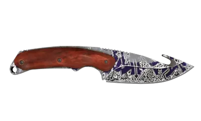 ★ StatTrak™ Gut Knife | Freehand (Well-Worn) item image