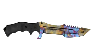 ★ Huntsman Knife | Case Hardened (Well-Worn) item image