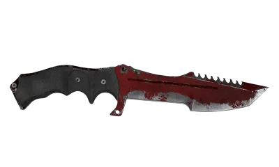 ★ Huntsman Knife | Crimson Web (Well-Worn) item image