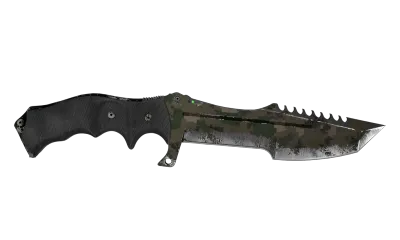 ★ Huntsman Knife | Forest DDPAT (Well-Worn) item image