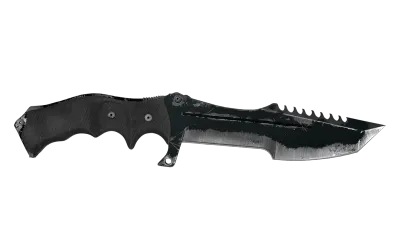 ★ StatTrak™ Huntsman Knife | Night (Battle-Scarred) item image
