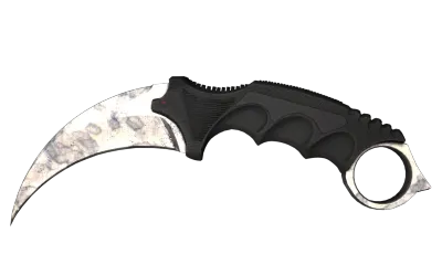 ★ Karambit | Stained (Well-Worn) item image
