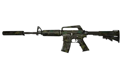 M4A1-S | Boreal Forest (Well-Worn) item image