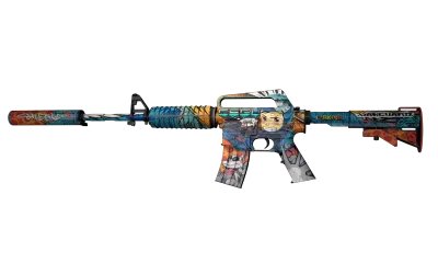 M4A1-S | Player Two (Well-Worn) item image