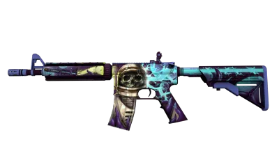 M4A4 | Desolate Space (Well-Worn) item image