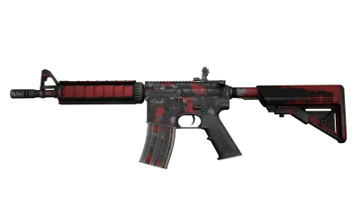 M4A4 | Red DDPAT (Well-Worn) item image