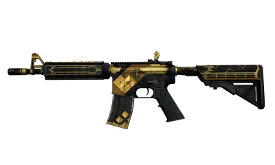 M4A4 | The Coalition (Well-Worn) item image