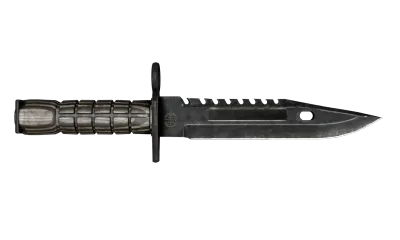 ★ M9 Bayonet | Black Laminate (Well-Worn) item image