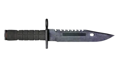 ★ M9 Bayonet | Blue Steel (Well-Worn) item image