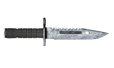 ★ StatTrak™ M9 Bayonet | Damascus Steel (Well-Worn) item image