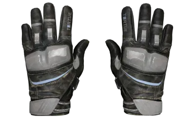 ★ Moto Gloves | Smoke Out (Well-Worn) item image