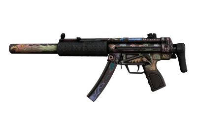 MP5-SD | Necro Jr. (Well-Worn) item image